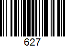 Barcode 627