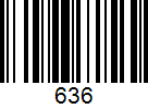 Barcode 636