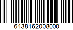 Barcode 6438162008000
