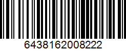 Barcode 6438162008222