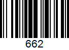 Barcode 662