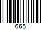 Barcode 665