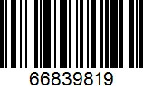 Scannable barcode for White Webbed Duck 30 cm