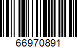 Scannable barcode for Purple Webbed Duck 30 cm