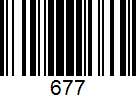 Barcode 677
