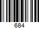 Barcode 684