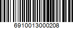 Barcode 6910013000208