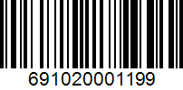 Barcode 691020001199