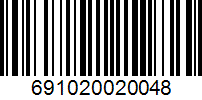 Barcode 691020020048