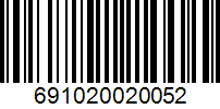 Barcode 691020020052