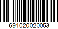 Barcode 691020020053