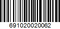 Barcode 691020020062
