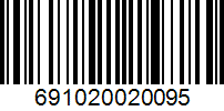 Barcode 691020020095