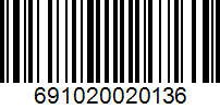 Barcode 691020020136