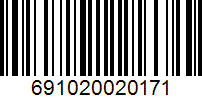 Barcode 691020020171