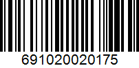 Barcode 691020020175
