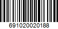 Barcode 691020020188
