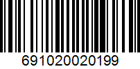 Barcode 691020020199