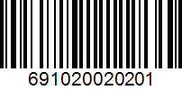 Barcode 691020020201