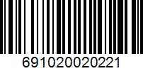 Barcode 691020020221