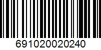 Barcode 691020020240