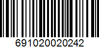 Barcode 691020020242