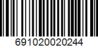 Barcode 691020020244
