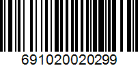 Barcode 691020020299