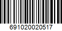 Barcode 691020020517