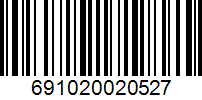 Barcode 691020020527