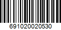 Barcode 691020020530