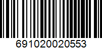 Barcode 691020020553
