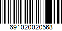 Barcode 691020020568