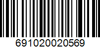 Barcode 691020020569