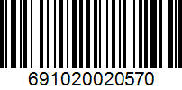 Barcode 691020020570