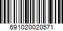 Barcode 691020020571