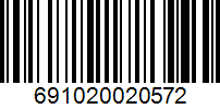 Barcode 691020020572