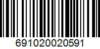 Barcode 691020020591