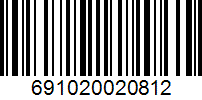 Barcode 691020020812