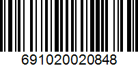 Barcode 691020020848