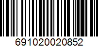 Barcode 691020020852