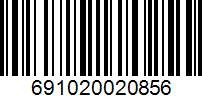 Barcode 691020020856