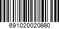Barcode 691020020880