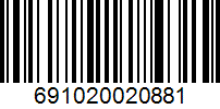 Barcode 691020020881