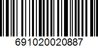 Barcode 691020020887