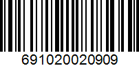 Barcode 691020020909