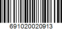 Barcode 691020020913