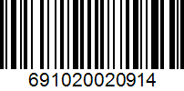 Barcode 691020020914