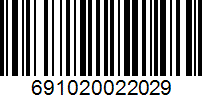 Barcode 691020022029