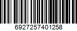 Barcode 6927257401258
